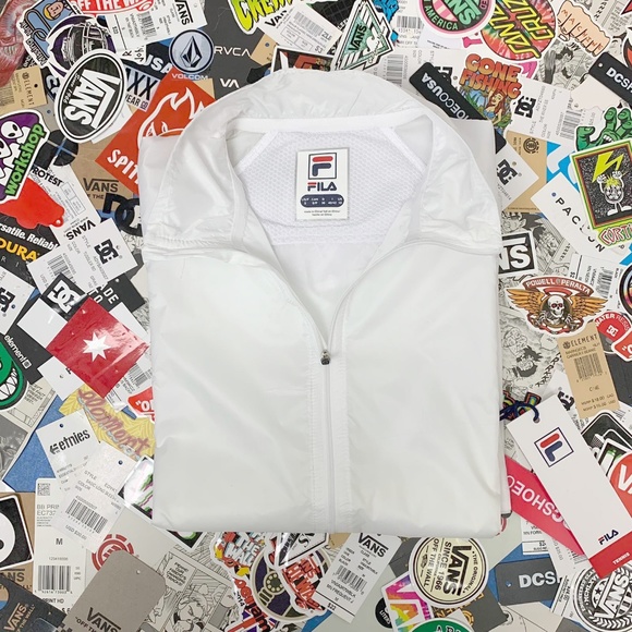 Fila Jacket windbreaker white Woman NWT XS - Picture 15 of 16